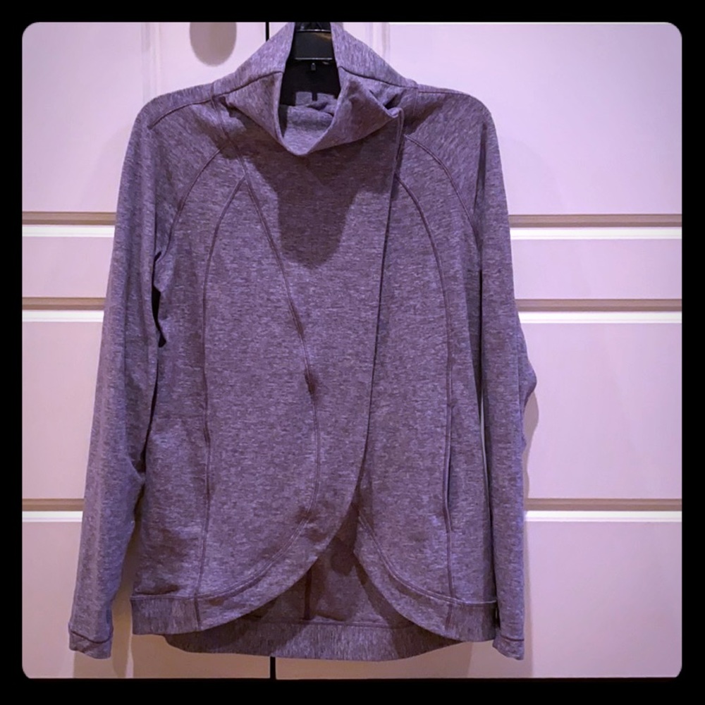 Rulu Rally Wrap NWT Heather Graphite Purple